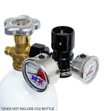 Load image into Gallery viewer, Snow Performance Nitrous Controllers Snow Performance Billet Adjustable (0-475PSI) CO2 Regulator w/Gauges
