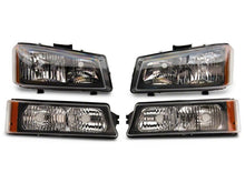 Load image into Gallery viewer, Raxiom 03-06 Chevrolet Silverado 1500 Axial OEM Style Rep Headlights- Chrome Housing (Clear Lens) Headlights Raxiom
