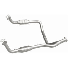 Load image into Gallery viewer, MagnaFlow Conv DF 95-99 Range Rover 4.0/4.6L GEMS Y-Pipe Assembly *NOT FOR SALE IN CALIFORNIA*

