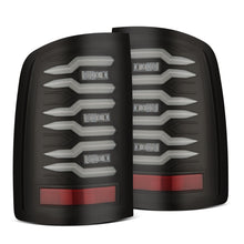 Load image into Gallery viewer, AlphaRex 07-13 GMC Sierra 1500/07-14 2500/3500HD (No Classic/Dually) Luxx-Series LED Tail Lights Blk AlphaRex
