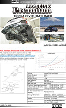 Load image into Gallery viewer, HKS LEGAMAX Premium HONDA CIVIC HATCHBACK FK7 Catback HKS   

