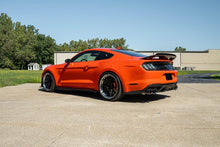 Load image into Gallery viewer, Corsa 20-22 Ford Mustang GT500 3.0in Dual Rear Exit Catback w/ Twin 5.0in Black Carbon Fiber Tips
