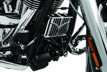 Load image into Gallery viewer, Kuryakyn Oil Cooler Cover 14-23 Indian Models Chrome Kuryakyn
