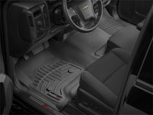 Load image into Gallery viewer, WeatherTech 14+ Chevrolet Silverado Front FloorLiner - Black | 445431
