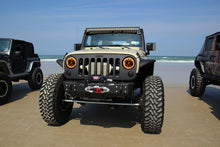 Load image into Gallery viewer, Oracle 07-17 Jeep Wrangler Surface Mount LED Headlight Halo Kit - Amber
