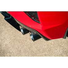 Load image into Gallery viewer, Corsa 2020-2024 Chevrolet Corvette C8 RWD 3in Track Cat-Back Delete Exhaust w/4.5in CF PolishedTips Catback CORSA Performance
