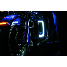 Load image into Gallery viewer, Kuryakyn Tracer Lower Fairing Grill Chrome
