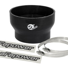 Load image into Gallery viewer, aFe Air Intake Components afe Magnum FORCE Intake Coupling Kit (4-1/3 IN ID to 3-1/2 IN ID x 2-3/4 IN L) Straight Black
