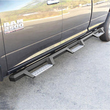 Load image into Gallery viewer, Westin/HDX 10-18 Ram 2500/3500 Crew Cab (8ft Bed) Drop Wheel to Wheel Nerf Step Bars - Txt Black Westin
