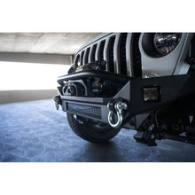 Load image into Gallery viewer, DV8 Offroad 18-23 Jeep Wrangler JL / 20-23 Jeep Gladiator JT FS-7 Mid-Width Winch Front Bumper Bumpers - Steel DV8 Offroad
