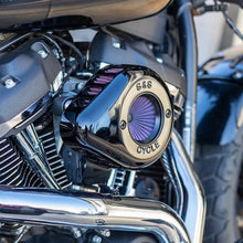 Load image into Gallery viewer, S&amp;S Cycle 2017+ M8 Models Stealth Air Stinger Kit w/ Gloss Black

