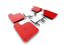 Load image into Gallery viewer, Rally Armor 18-24 Jeep JL Wrangler Red UR Mud Flap w/Black Logo Mud Flaps Rally Armor   
