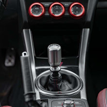 Load image into Gallery viewer, GrimmSpeed Swap-Top Weighted Piston Shift Knob - Stainless Steel
