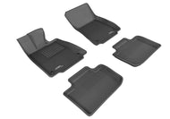 3D MAXpider 2014-2020 Lexus IS Kagu 1st & 2nd Row Floormats - Black | L1LX03401509