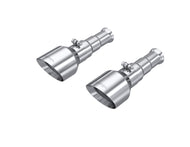 MBRP 19-24 Ram 1500 Classic 5.7L Hemi 5in OD Dual Wall Angle Cut T304 SS CB Exhaust Tips - Pair | T5200