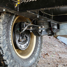 Load image into Gallery viewer, Timbren 2000lb HD Axle-Less Trailer Suspension w/ 4in Lift Spindle &amp; Brake Flange | ASR2KHDS04
