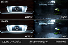 Load image into Gallery viewer, Diode Dynamics 15-19 Subaru Legacy Interior LED Kit Cool White Stage 2 Dash &amp; Interior Trim Diode Dynamics   
