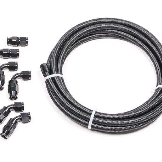 Radium Engineering 8AN Universal PTFE Hose Kit - Black Carbon Radium Engineering