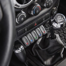 Load image into Gallery viewer, Rugged Ridge Lower Console Switch Panel 11-18 Jeep Wrangler JK/JKU Rugged Ridge
