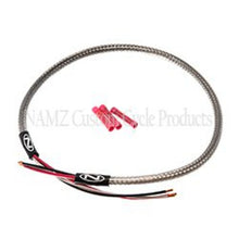 Load image into Gallery viewer, NAMZ Headlight Harness (SS Braided &amp; Clear Coated - Stock Length) Misc Powersports NAMZ   
