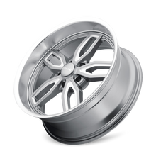 Load image into Gallery viewer, Ridler 608 18x8 / 5x114.3 BP / 0mm Offset / 72.62mm Hub Gloss Grey Milled Wheel
