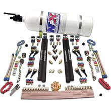 Load image into Gallery viewer, Nitrous Express SX2 Dual Stage/Alcohol - 8 Solenoid Nitrous Kit (200-1200HP) w/10lb Bottle Nitrous Systems Nitrous Express
