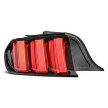 Load image into Gallery viewer, AlphaRex 15-23 Ford Mustang NOVA-Series Prismatic LED Tail Lights Alpha-Black AlphaRex
