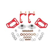 BMR 90-93 Fox Mustang Caster Camber Plates - Red Shock Mounts & Camber Plates BMR Suspension