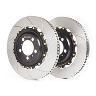 GiroDisc 12-17 Mercedes-Benz SL63 (R231 Excl CCM) Dimpled & Slotted Rear Rotors | A2-148DS