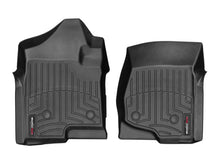 Load image into Gallery viewer, WeatherTech 08-14 Chevrolet Silverado 2500/3500 Crew/Extended Cab Front FloorLiner - Black
