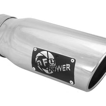 Load image into Gallery viewer, aFe Tips afe MACH Force-Xp Universal Exhaust Tip 3-1/2 IN Inlet x 4-1/2 IN Outlet x 12 IN L
