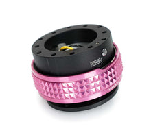 Load image into Gallery viewer, NRG Quick Release Kit - Pyramid Edition - Black Body / Pink Pyramid Ring | SRK-210BK-PK
