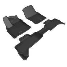 Load image into Gallery viewer, 3D Maxpider 22-24 Toyota Tundra Double Cab Kagu Black R1 R2 Floor Mats - Rubber 3D MAXpider   
