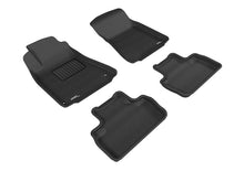Load image into Gallery viewer, 3D MAXpider 2006-2013 Lexus IS Kagu 1st &amp; 2nd Row Floormats - Black | L1LX00601509

