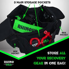 Load image into Gallery viewer, Rhino USA Ultimate Recovery Gear Storage Bag (Black) Tool Storage Rhino USA

