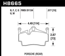 Load image into Gallery viewer, Hawk 2012-2015 Porsche Boxster DTC-60 Race Rear Brake Pads Brake Pads - Racing Hawk Performance   

