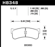 Load image into Gallery viewer, Hawk Brembo Disc DTC-70 w/ 1.140in Thickness Race Brake Pads Brake Pads - Racing Hawk Performance   
