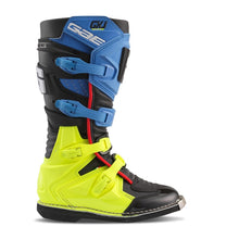 Load image into Gallery viewer, Gaerne GXJ Boot Black/Blue/Fluorescent Yellow Size - Youth 7 Gaerne
