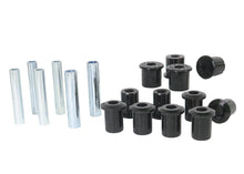 Load image into Gallery viewer, Whiteline 1971-1974 Chevrolet Blazer Front Leaf Spring Bushings - for use w/ Stock Springs Spring Insulators Whiteline
