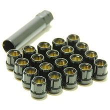 Load image into Gallery viewer, Wheel Mate Muteki Open End Lug Nuts - Deep Black 12x1.50
