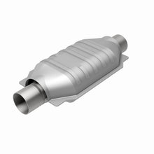 Load image into Gallery viewer, MagnaFlow Conv Univ 2.25in Inlet/Outlet Center/Center Oval 12in Body L x 7in W x 16in Overall L

