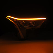 Load image into Gallery viewer, AlphaRex 22-23 Toyota Tundra LUXX-Series Headlights Black w/Amber DRL - Req 810029 OR 810030 AlphaRex
