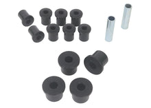 Load image into Gallery viewer, Whiteline 1981-1985 Jeep Scrambler Rear Leaf Spring &amp; Shackle Bushings Spring Insulators Whiteline
