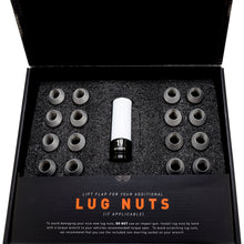 Load image into Gallery viewer, Mishimoto Steel Locking Lug Nuts M14x1.5 20pc Set Black

