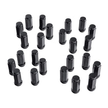Load image into Gallery viewer, Rugged Ridge Wheel Lock Nut Set 24 Black M14-1.5 Rugged Ridge
