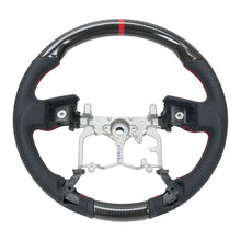 Load image into Gallery viewer, NRG 12-23 Toyota Tacoma OEM Plus Carbon Fiber Steering Wheel w/ Red Stitch &amp; Red Center Mark | RST-TA3-CRD
