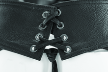 Load image into Gallery viewer, Kuryakyn Leather By River Road Sierra Leather Chaps Black Womens - Small Pants Kuryakyn
