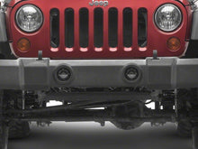 Load image into Gallery viewer, Raxiom 07-18 Jeep Wrangler JK V2 LED Switchback Fog Lights with Amber Turn Signal and Halo Rings | J239000
