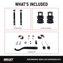 Load image into Gallery viewer, Air Lift Performance 03-06 Infiniti G35 Sedan / 03-08 Nissan 350Z Air Suspension Rear Kit
