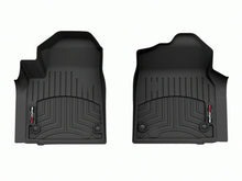 Load image into Gallery viewer, WeatherTech 2022 GMC Hummer EV Pickup (Vinyl Floors) Front FloorLiner - Black | 4417661V
